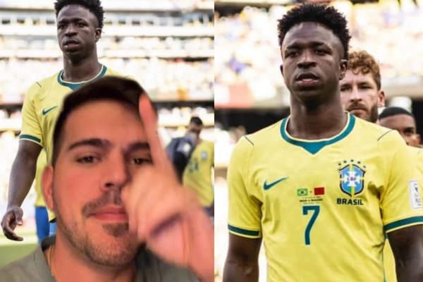 [Vídeo: influencer diz ter sido ameaçado de processo por Vini Jr. após vídeo sobre pênalti na Copa]