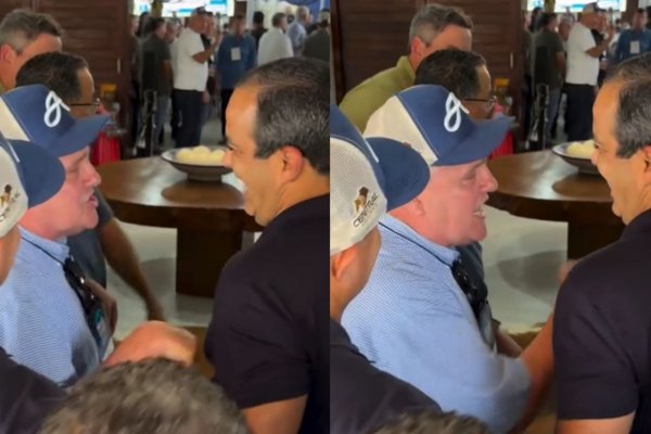 [Adversários políticos, Geddel Lima é visto em clima descontraído com Bruno Reis após críticas em rede social]