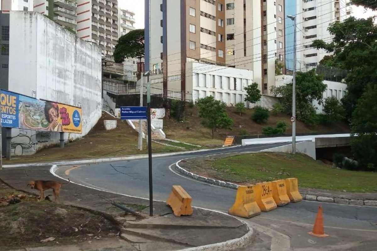 Viaduto no Canela, em Salvador, é interditado para conclusão de reforço estrutural