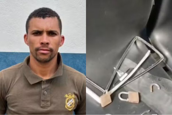 [Preso quebra cinco cadeados e foge de cadeia no interior da Bahia ]