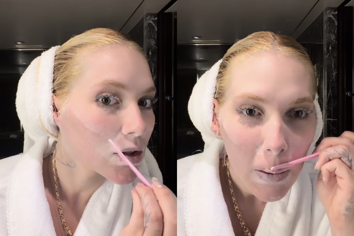 Virginia Fonseca mostra técnica para depilação facial e especialista esclarece cuidados antes de aderir à tendência! 