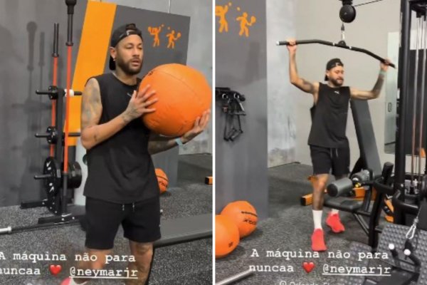 Vídeo: Após eliminação do Brasil na Copa, Neymar posta vídeo fazendo exercício de forma [Vídeo: Após eliminação do Brasil na Copa, Neymar posta vídeo fazendo exercício de forma