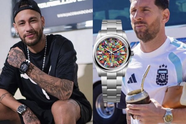 [O que Neymar e Messi compram quando investem milhões em um relógio! ]