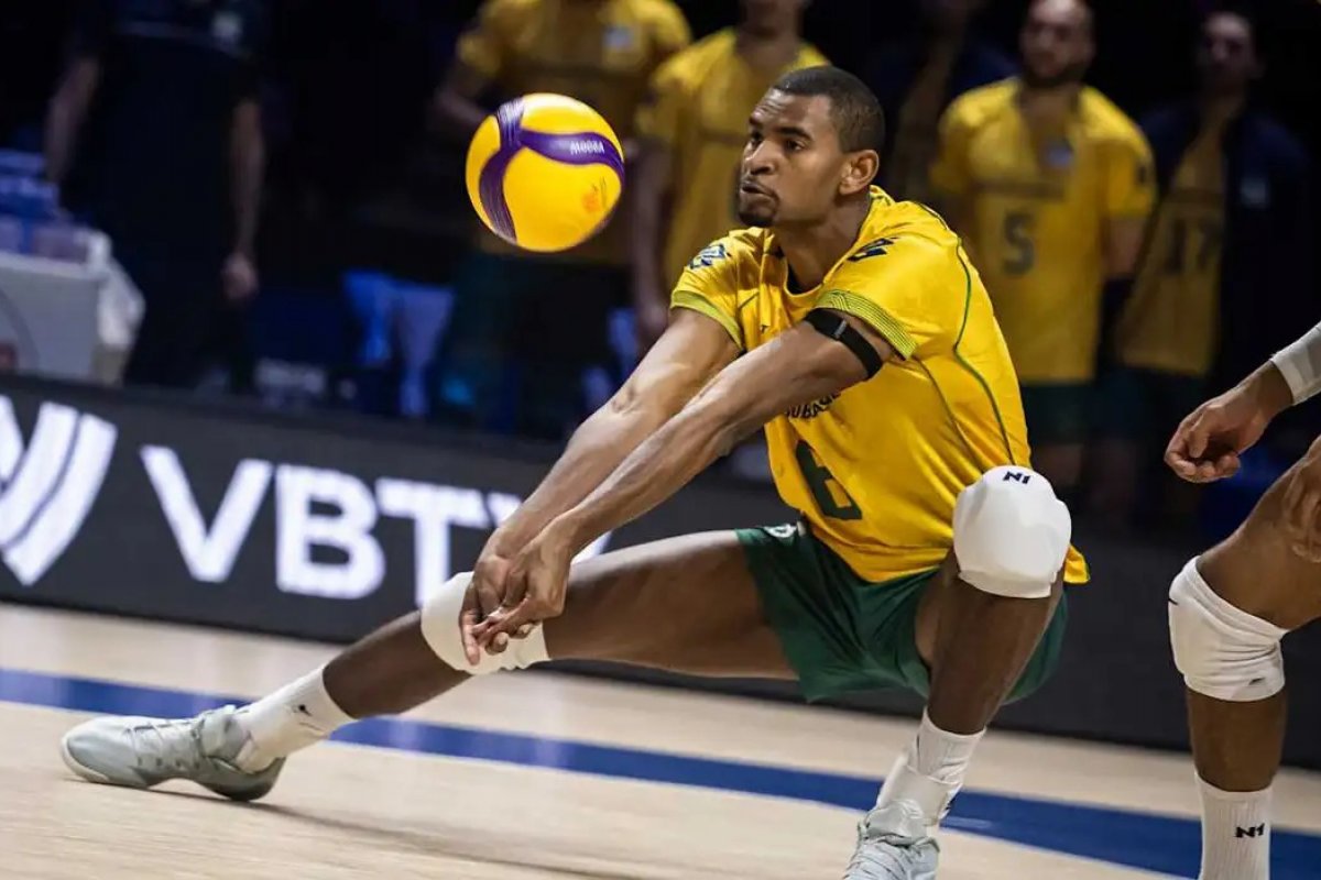 Inédito: Brasil cai na 1ª fase da Liga das Nações de vôlei masculino Inédito: Brasil cai na 1ª fase da Liga das Nações de vôlei masculino