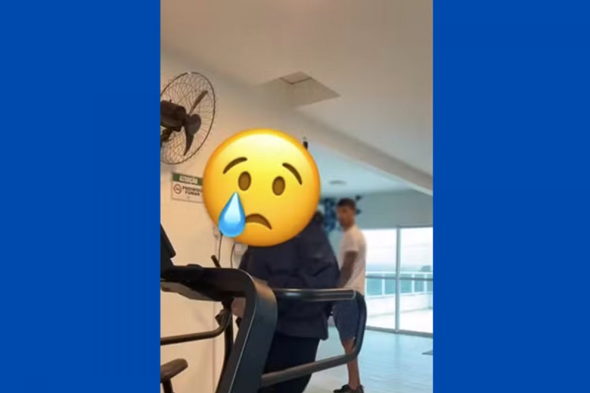 Vídeo:Homem é denunciado após se masturbar atrás de mulher em academia na Bahia