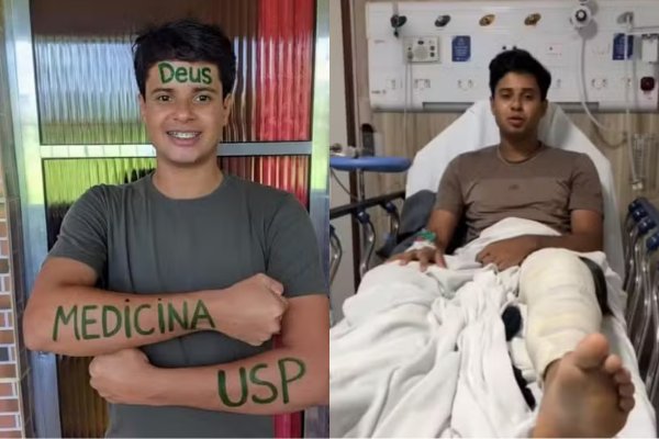 [Estudante baiano aprovado em 1º lugar em Medicina na USP deixa a UTI após internamento]