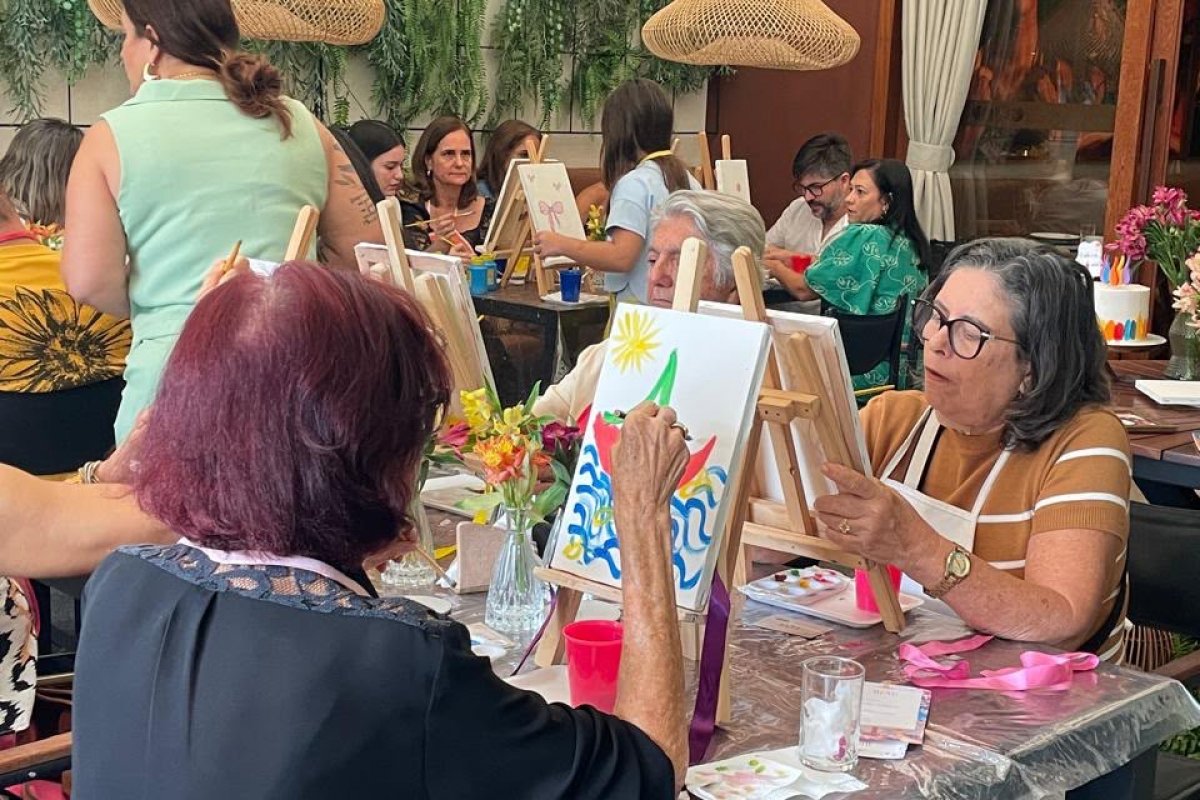 Restaurante em Salvador sediará curso de pintura em taças!