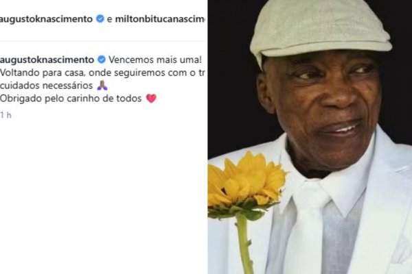 [Milton Nascimento recebe alta após cinco dias internado]