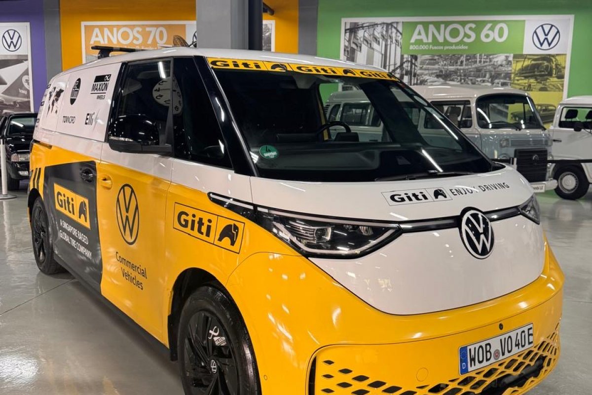 ID.Buzz elétrico roda 78 países e faz parada no Brasil