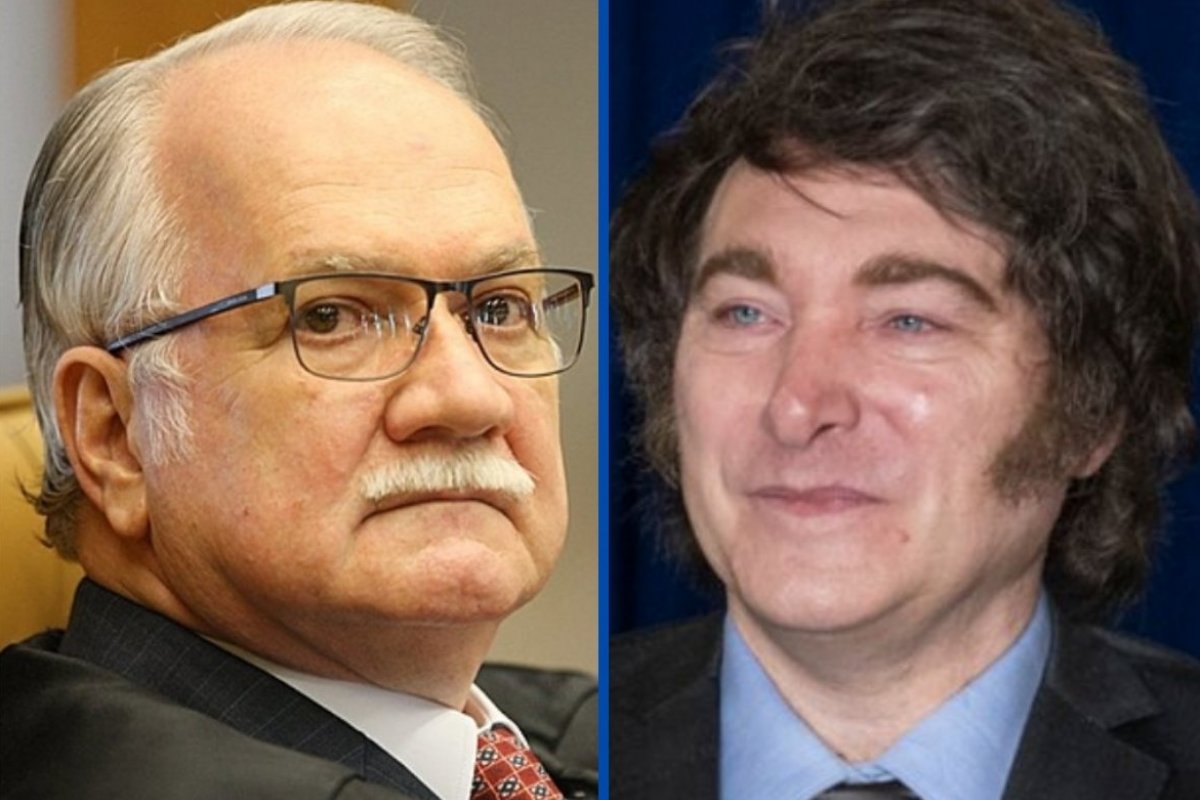 Fachin rebate ataque de Milei a Moraes e classifica fala como 'incompatível com a civilidade' entre países