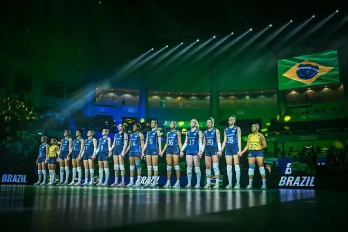 Brasil perde quinta final da Liga das Nações de Vôlei feminino e prolonga jejum