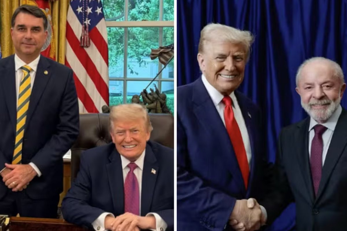 Datafolha: 52% dos brasileiros acreditam que Trump quer ajudar Flávio com tarifaço