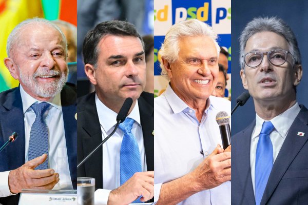 [Lula empata com Flávio, Caiado e Zema no 2º turno das eleições, aponta pesquisa Nexus/BTG]