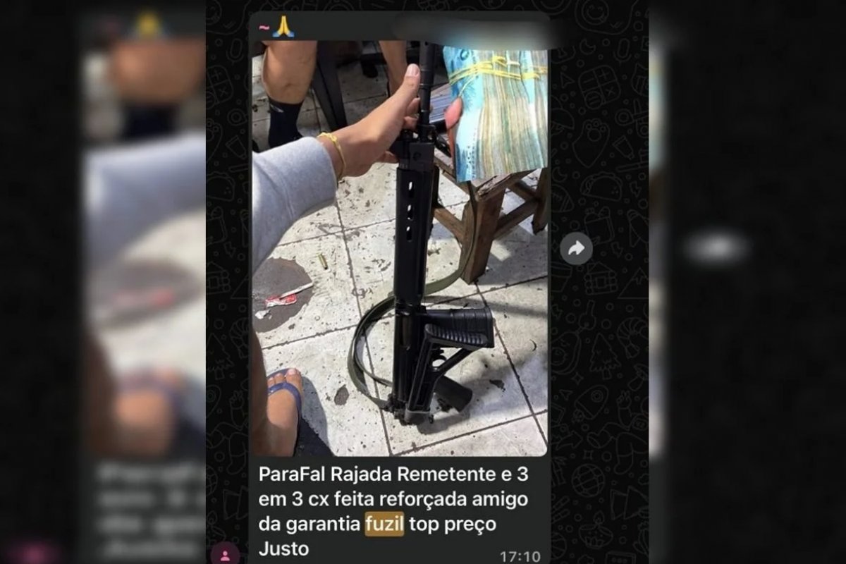 Facções criminosas do Rio usam grupos de WhatsApp para comércio de armamentos e drogas