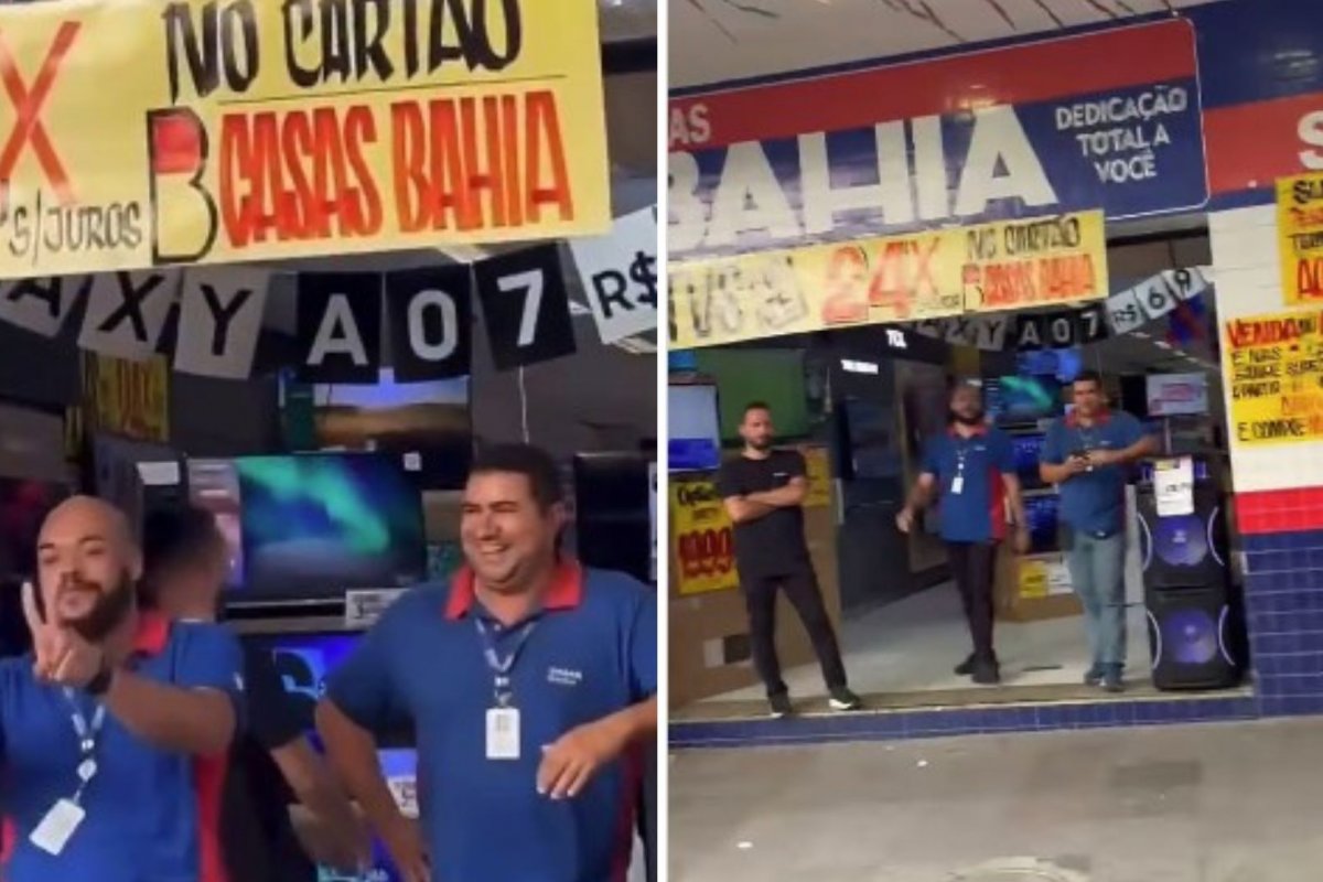 Casas Bahia se posiciona após funcionário tocar música de Bolsonaro para provocar militantes do PT; veja