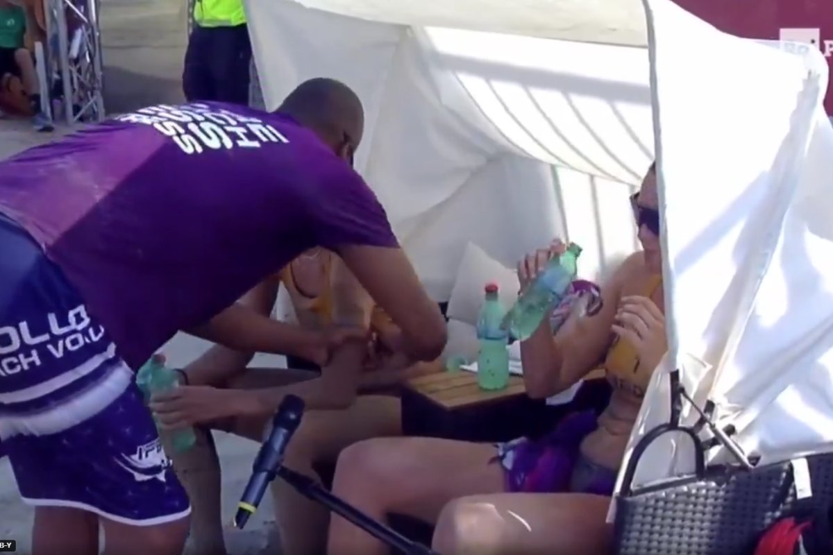 Treinador brasileiro é alvo de investigação após agredir atletas em final da Copa Itália de vôlei de praia