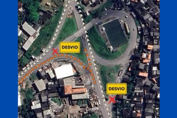 [Viaduto em Paripe é interditado por seis meses para obras do VLT em Salvador]