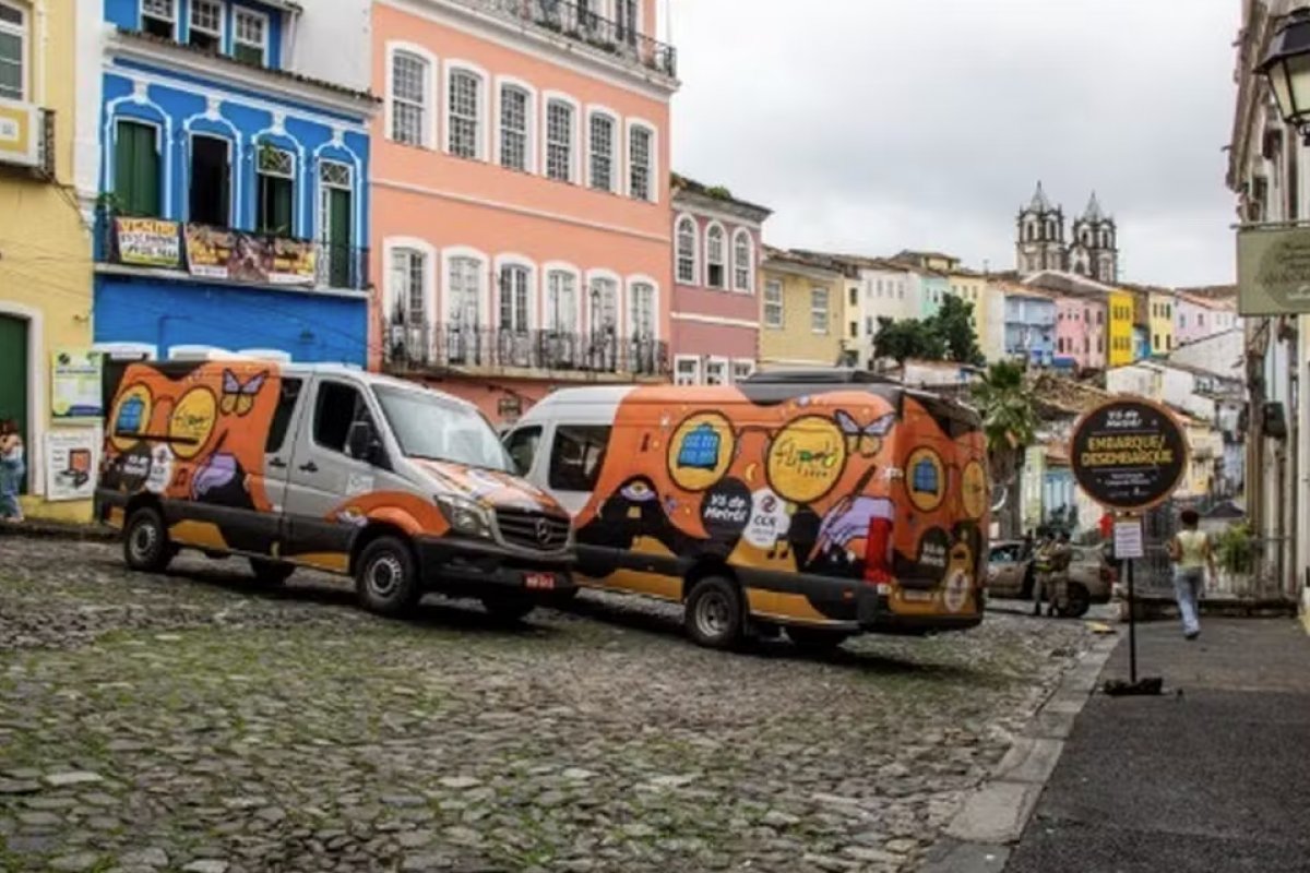 Metrô oferece vans gratuitas entre Estação Campo da Pólvora e Pelourinho até domingo (9)