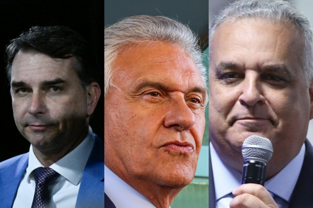 Caiado sobe o tom contra Flávio Bolsonaro após anúncio de Alfredo Gaspar como vice: 'hipocrisia tem limite'