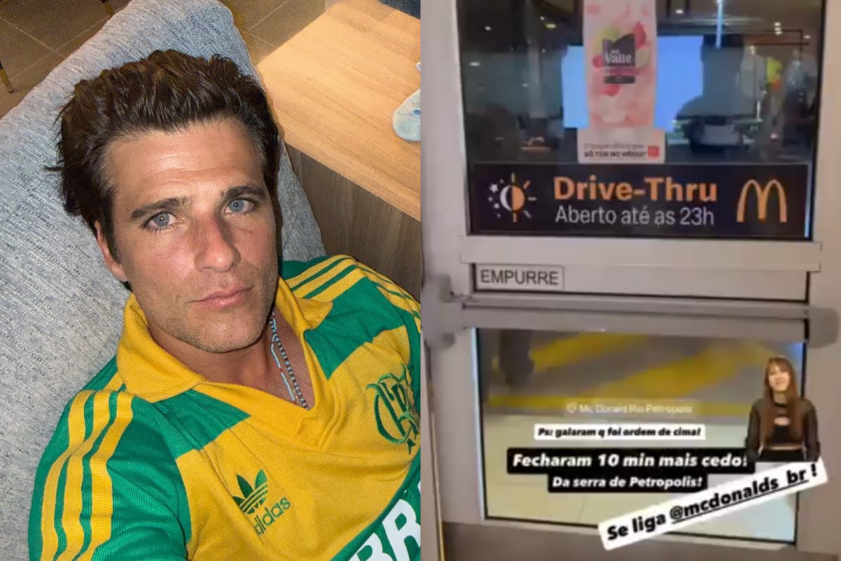 Bruno Gagliasso diz que foi "impulsivo e imaturo" ao denunciar lanchonete que fechou 10 minutos mais cedo