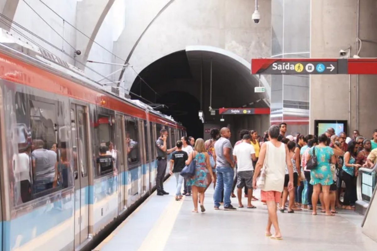 Metrô de Salvador terá esquema especial para confronto entre Bahia e Vasco neste domingo (9)