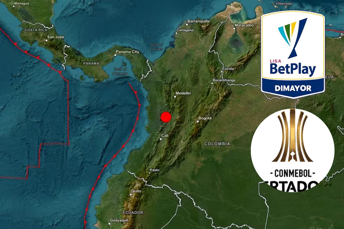 Terremoto na Colômbia adia jogos das Copas Libertadores e Sul-Americana