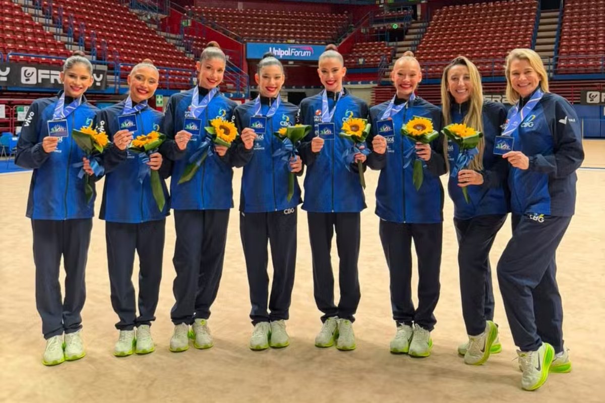 Mundial de Ginástica Rítmica começa nesta quarta (12) com Brasil em busca de vagas para Los Angeles Mundial de Ginástica Rítmica começa nesta quarta (12) com Brasil em busca de vagas para Los Angeles