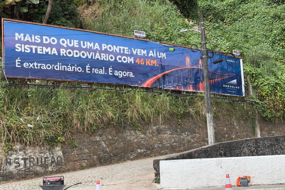Vídeo: ACM Neto promete medidas contra consórcio da Ponte Salvador-Itaparica por propaganda eleitoral