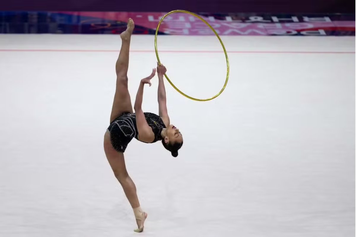 Bárbara Domingos avança à final do individual geral no Mundial de Ginástica Rítmica