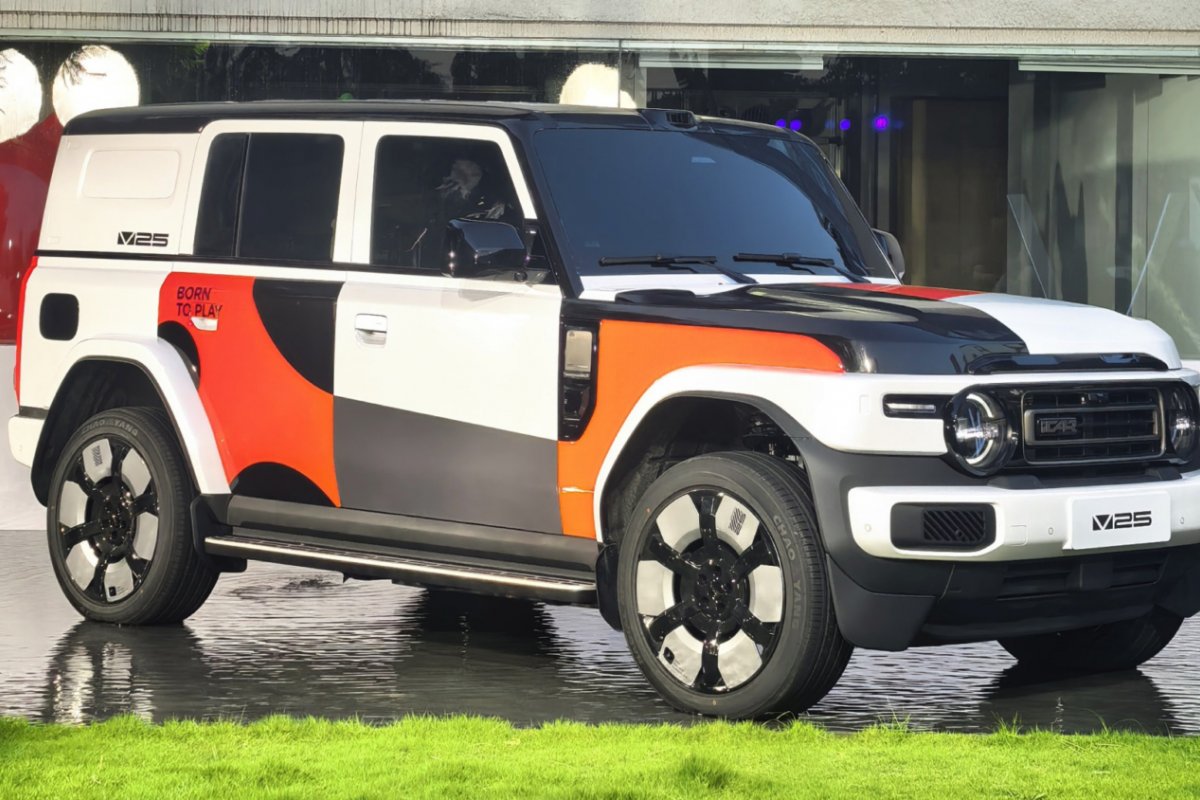 iCAUR V25 é confirmado na China e vem ao Brasil com a Chery