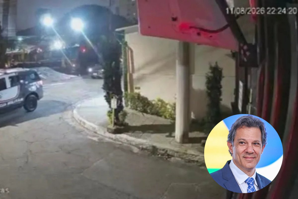VÍDEO: Câmeras de segurança contradizem versão de motorista de Haddad sobre perseguição policial 
