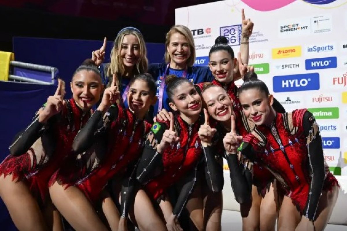 Brasil faz história e leva dois ouros no Mundial de ginástica rítmica