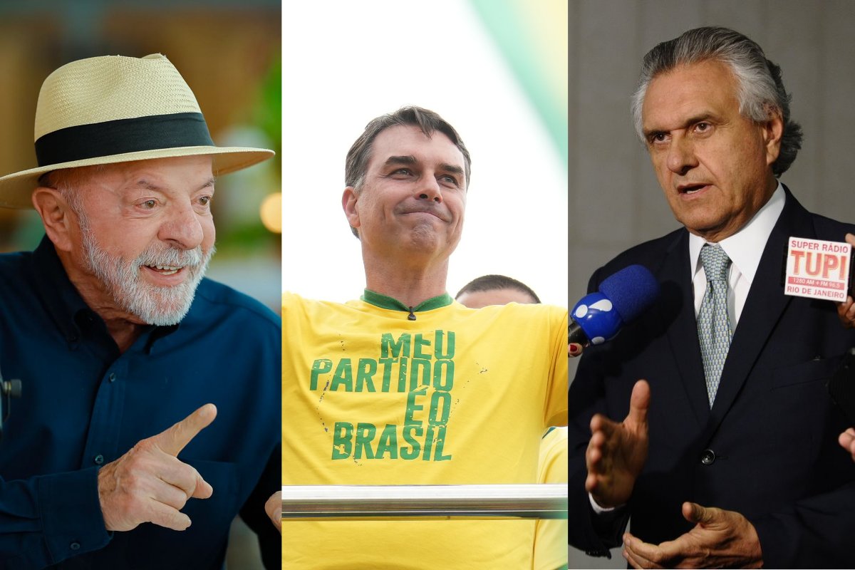 BTG/Nexus: Lula lidera 1º turno e aparece empatado tecnicamente com Flávio e Caiado no 2º