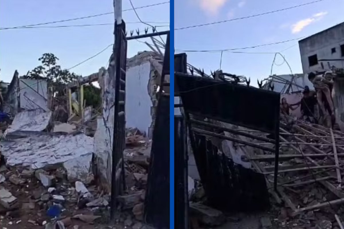 Explosão atinge três casas e deixa três feridos no Recôncavo da Bahia 