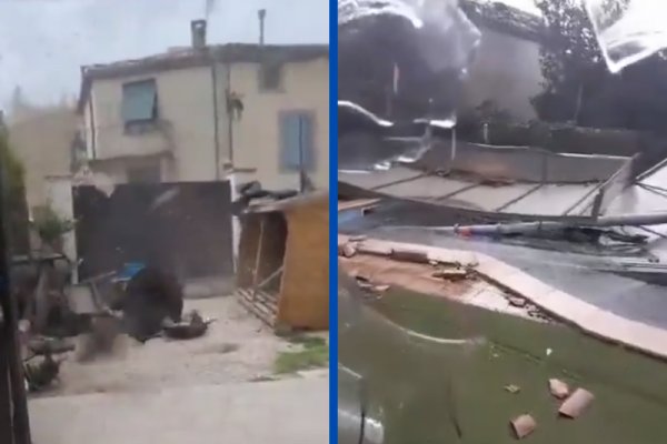 [Tornado raro deixa 39 feridos e 300 casas danificadas no sul da França]
