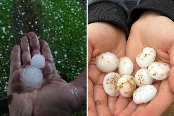 [Chuva intensa e granizo causam duas mortes e atingem ao menos 33 municípios do RS]