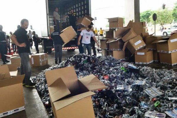 [Contrabando e pirataria causam perda de quase R$ 500 bilhões em 2025, indica levantamento]