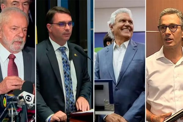 [Campanha de Lula faz ofensiva no TSE contra Flávio Bolsonaro, Caiado e Zema por postagens e discursos]