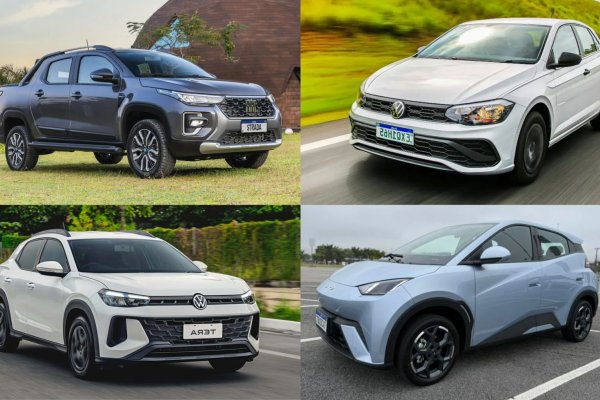 [Mais vendidos de agosto: Strada, Polo, Tera e Dolphin Mini são destaque ]