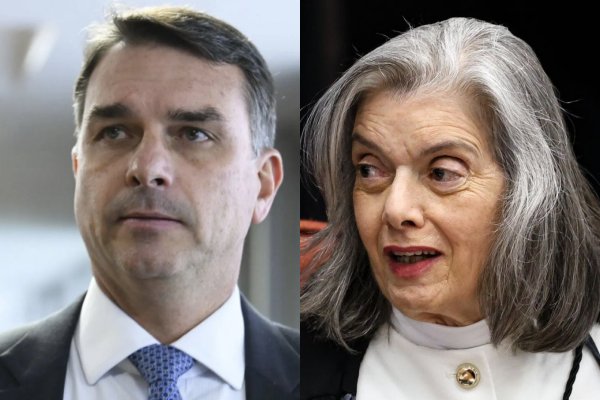 [Flávio Bolsonaro cobra voto de Cármen contra Moraes e diz que ela deve se preocupar com biografia]