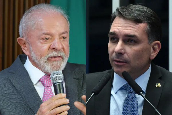 [AtlasIntel: Lula lidera 1º turno, mas tem empate técnico com Flávio no 2º ]