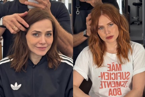 [Letícia Colin aposta no ruivo para marcar nova fase da personagem Adriana! ]