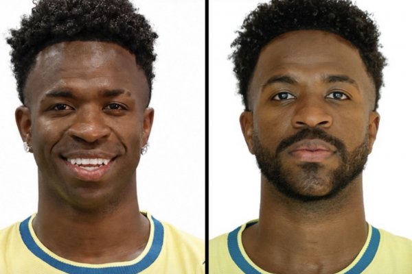 [Vini Jr. surge com rosto diferente em nova foto da Seleção Brasileira e médica explica efeito no queixo! ]