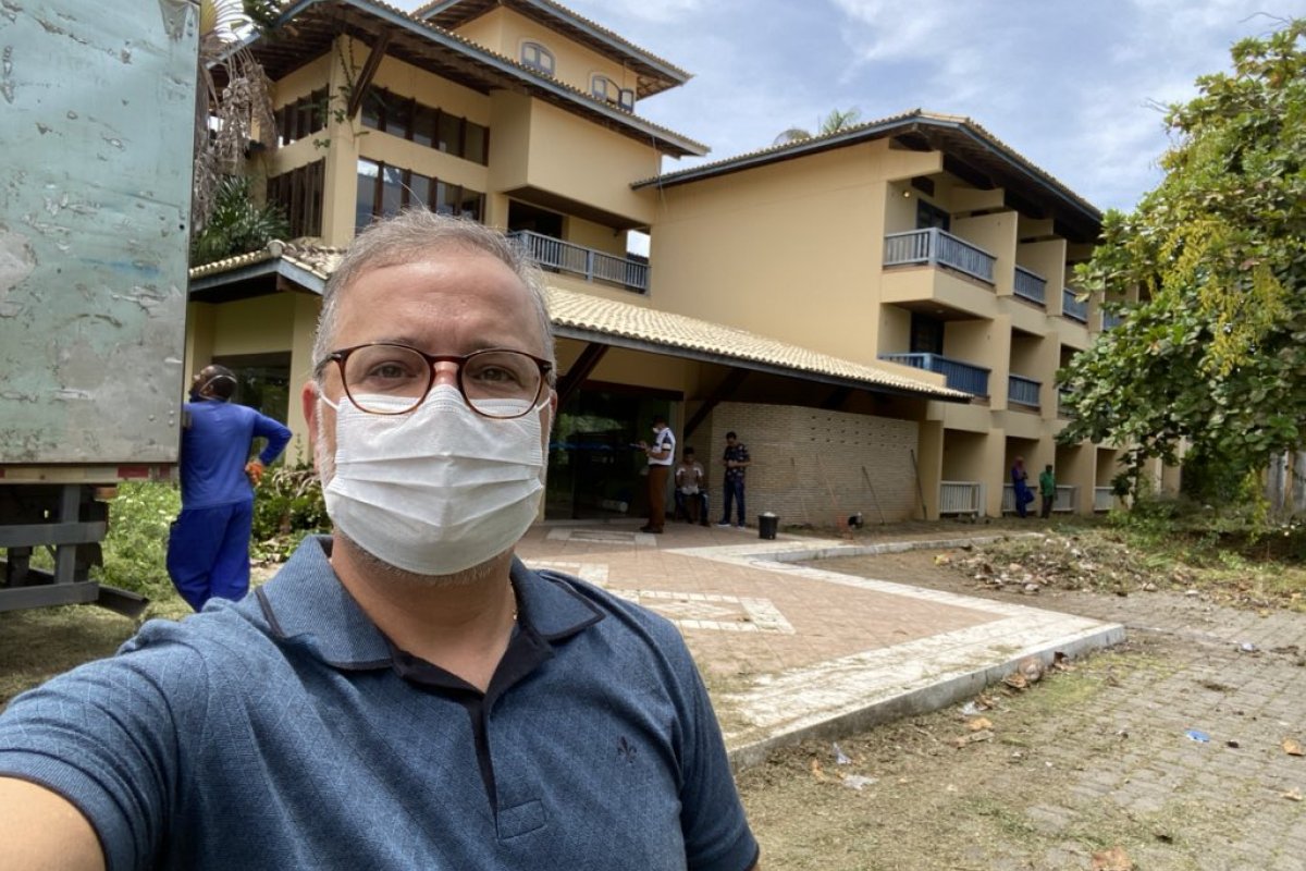 Antigo hotel Riverside, em Lauro de Freitas, irá abrigar pacientes crônicos da Covid-19