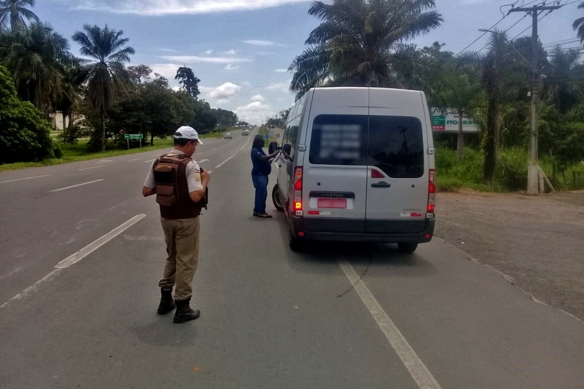 Após medida de proteção, operação retém 202 veículos em vias intermunicipais