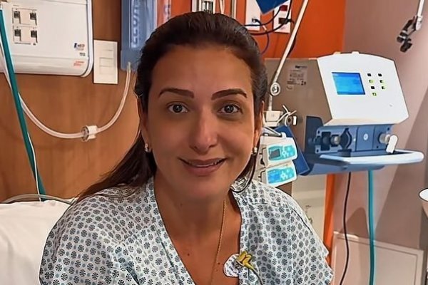 [Vídeo: Roberta Roma passa por novo cateterismo e deve ter alta em até três dias]