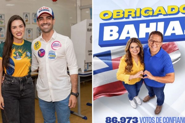 [Dois prefeitos comemoram candidatura de esposas no interior da Bahia]