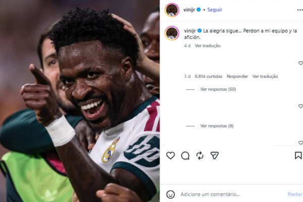[Vini Jr. é suspenso por quatro jogos e fica fora do clássico contra o Barcelona]