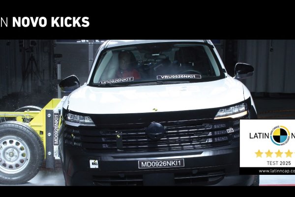[Nissan Kicks recebe cinco estrelas e confirma resultado do LATIN NCAP ]