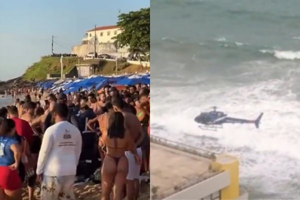 [Vídeo: turista alemão morre afogado na praia do Porto da Barra, em Salvador]